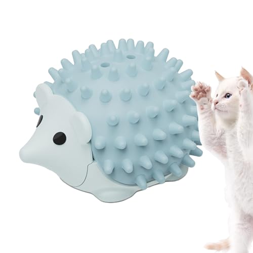 Dfstvup Katzenminze-Leckbälle für Katzen,Katzenminze-Leckbälle | Igelförmige Katzen-Wandbürste,Katzenminze-Spielzeug, Katzen-Energieball, Katzenscheuerstab, Kätzchen-Kauspielzeug zum Katzenlecken, von Dfstvup