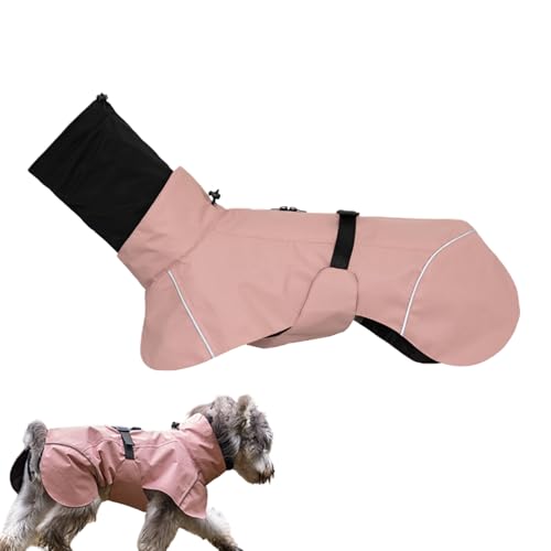 Dgayaeic Regenmantel für Hunde, Regenjacke für kleine und mittelgroße Hunde, reflektierend, leicht, verstellbar, Haustier-Poncho für Sturm, Winter und Spazierengehen Dgayaeic Regenmantel für Hunde, Regenjacke für kleine und mittelgroße Hunde, reflektierend, leicht, verstellbar, Haustier-Poncho für Sturm, Winter und Spazierengehen von Dgayaeic