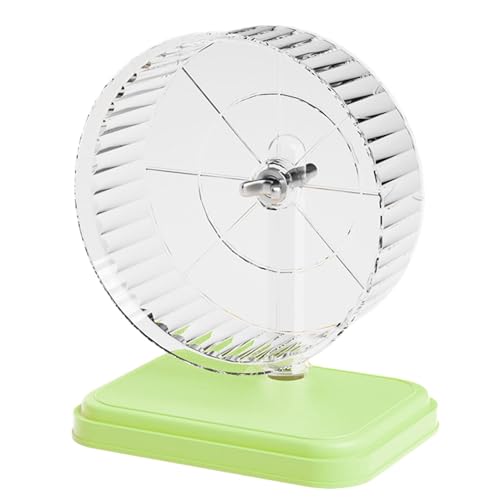 Hamster Laufrad Spielzeug, Transparent Silent Running Hamster Exercise Wheel Toys For Small Animals, Ultra-Quiet & Silent Promotes Healthy Exercise For Pet Hamster Small Pets von Dgayaeic