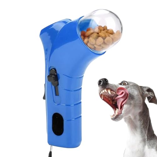 Pet Treat Dispenser Toy, Cat Treat Launcher, Dog Food Feeder, Hand Held GunS Catapult Snack Slinger, Funny Activity Toy, Interactive Launcher Shooter Ejecting Dispenser Training Toys For Cats And Dogs von Dgayaeic