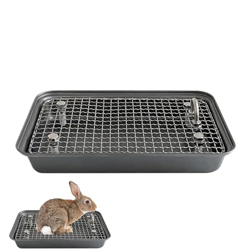 Bunny Katzentoilette, Haustier-Toilettentrainer, Trainer, Bettkasten, bequem und sicher zu bedienen, fördert die Sauberkeit und reduziert Unordnung, 30 cm, für Katzen von Dgkdek