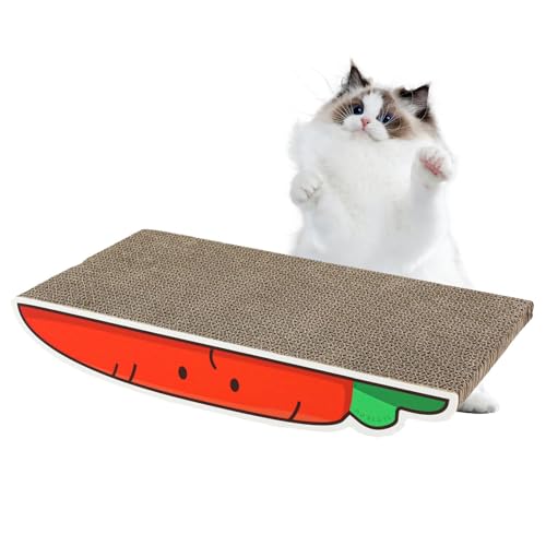 Cat Scratch Board | Vegetable Corrugated Board for Kitten | Banana-Shaped Cat Scratcher | Onion Cat Scratcher | Carrot Shaped Cat Scratcher Fashionable Design for Kittens von Dgkdek