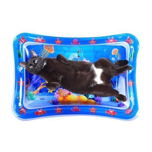 Dgkdek Cat -Wassermatte, PET Interactive Sensory Pad, sensorische Spielmatte, Sicherheit und Spaß können es mit Langer Zeit verwenden, um 60 cm für Katzen zu brechen von Dgkdek