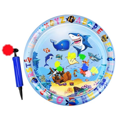 Dgkdek Katzen-Wassermatte, aufblasbares Kissen, Wassersensor-Spielmatte, sicher und einfach zu bedienen, bietet eine komfortable Absorbierung von Wärme, 65 cm für Katzen von Dgkdek