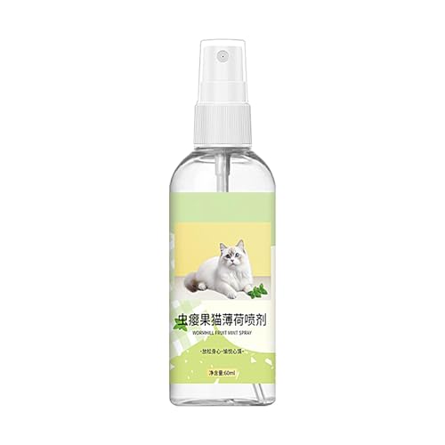 Dgkdek Katzenminze-Spray, Senses Catnip Mist, Attraktives Katzenminze-Spray, einfach und sicher zu bedienen, hilft Katzen, sich schnell an neue Umgebungen anzupassen, 60 ml für Katzen von Dgkdek