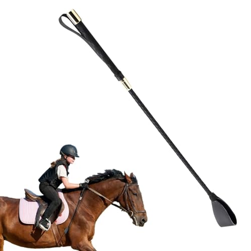 Dgkdek Pferderennen-Pointer-Reitpeitsche, Trainingspferdepeitsche, sicher zu verwenden, Nicht leicht zu brechen, 59 cm für von Dgkdek