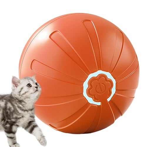 Dgkdek Wackeliges Ballspielzeug, vibrierender Ball für Hunde, automatisch beweglicher Hundespielzeugball, Nicht leicht zu brechen, sicher und unterhaltsam, 5,2 cm für Hunde und Katzen von Dgkdek