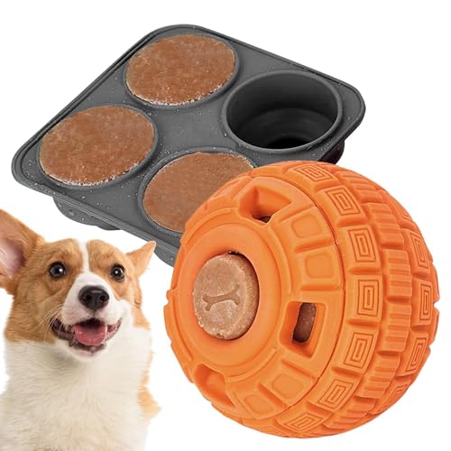 Dog Treat Toy Dispenser | Interactive Dog Toy | Treat-Dispensing Toy | Pet Enrichment Toy | Puzzle Dog Toy Digestive Health Promotion for Small Dog von Dgkdek