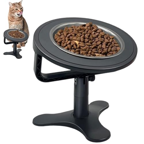 Elevated Cat Bowls | Raised Cat Bowls | Cat Food Bowls with Stand | Elevated Cat Feeder | Cat Water Bowl with Stand Improved Cat Wellness for Dogs Cats Pets von Dgkdek