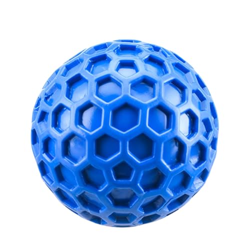 Quietschender Ball, Kauspielzeug für Welpen, Haustier-Trainingsball, Sicherheit und Spaß zu verwenden, nicht leicht zu brechen, kann lange verwendet werden, 5,5 cm für Hunde von Dgkdek