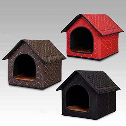 Outdoor Pet House Faltbares Hundezelt Höhle Wasserdicht und Wetterfest Katzenhaus Faltbar Haustier Shelter Winter Verdickt Warm Hundehaus von Dhao