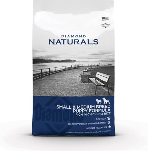 DIAMOND Naturals Dog Welpe PEQ/Med Huhn, Reis, 7,5 kg von DIAMOND NATURALS