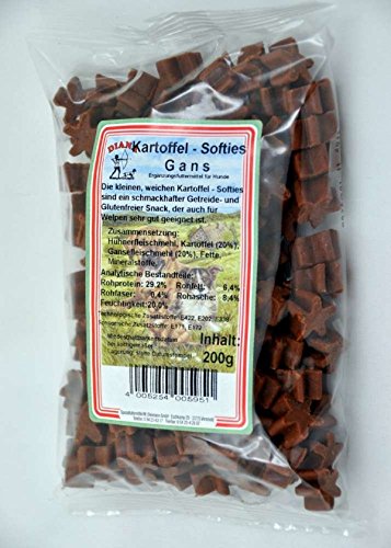 DIANA Leckerli KARTOFFEL-SOFTIES GANS 200g für Hunde von DIANA