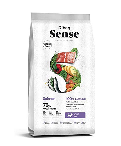 Dibaq Sense Grain Free: Lachsfutter für kleine Hunde, 100% natürlich und getreidefrei, 6 kg von Dibaq Sense