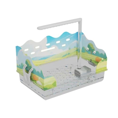 Dickly Haustier Bad Box Vögel Liefert Dusche Papagei Badewanne für Kanarienvögel, B Dickly Haustier Bad Box Vögel Liefert Dusche Papagei Badewanne für Kanarienvögel, B von Dickly