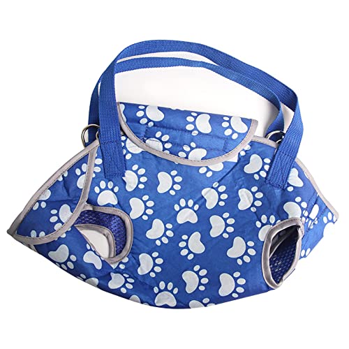 Dickly Pet Carrier Cat Carrier Tote Umhängetasche Tasche mit Griff Hundetrage Reisetasche für Reisen im Freien, Kätzchen, Katzen, Kleintiere, blaues S von Dickly