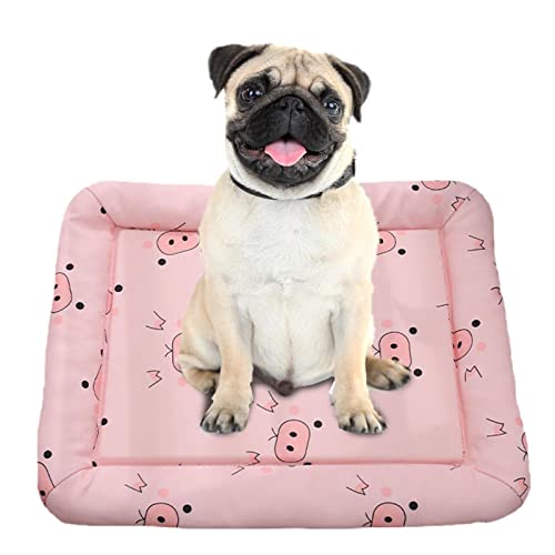 Dificato Summer Dog Cooling Pad | Summer Cat Mat Cooling Pad – Verschleißfeste Sommer-Kühlkissen, selbstkühlende Matte Eisseidenmatte für mittelgroße und kleine Haustiere, Zuhause, Autositz und öbel von Dificato