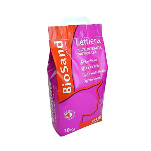 Biosand Katzenstreu - duftend - 10 kg von Selim