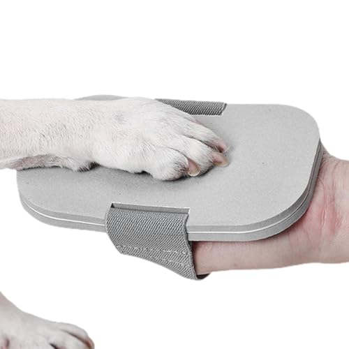 Dinchaakuarry Hundenagel -Kratzpad - Hundefeile, Hundekratztafel, Pflege von Kratzpolster | Stressfreies Kratzpad für Nägel, Hundenagelanlage, polnische Pads für kleine, mittlere und große Hunde von Dinchaakuarry