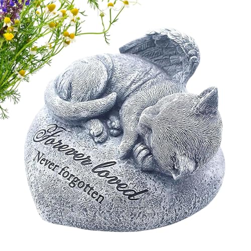 Grabsteine ​​für Katzen, Gedenksteine ​​für Haustiere, Gartengrabsteine ​​für Katzen, Ehren Sie Ihre Katze, Gedenksteine ​​für Haustiere Für Den Garten, Statuen Für Katzen Für Gedenkstätten, Grabstein von Dinchaakuarry