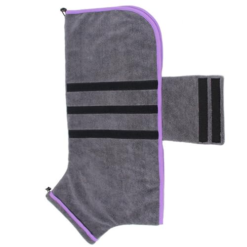 Hund Dry Robe, Haustier Bademantel Handtuch, Mikrofaser-Hundetuch, Weiches Haustierrobe, Bequeme Hundedecke, Absorbierendes Haustierhandtuch, Schnell Trocknendes Hund, Hundebadtuch, Warm Hundepflegert von Dinchaakuarry