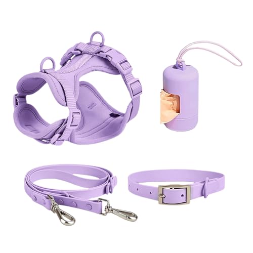 Hunde-Hebegeschirr – verstellbares Hundehalsband, Hunde-Gehgeschirr, stilvolles Hundehalsband | Kombination aus Hundegeschirr und Leine, modische Haustierleine mit Geschirr-Set, verstellbares Hundelei von Dinchaakuarry