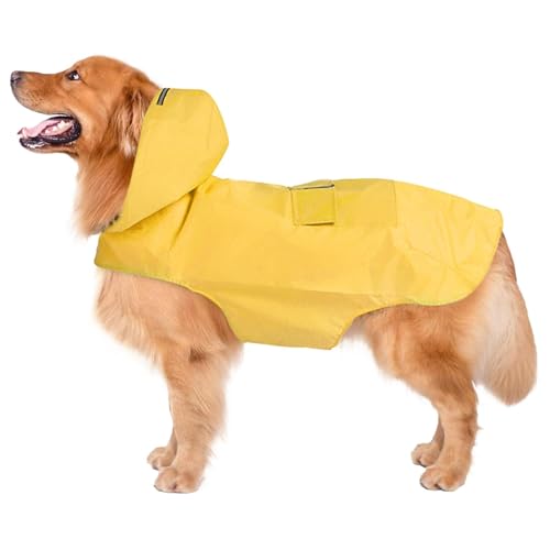 Regenmantel für Hunde, Regenmantel für Hunde, Regenmantel für große Hunde, leichter Poncho für mittelgroße Hunde, Regenponcho für Hunde, Regenponcho für Hunde von Dinchaakuarry