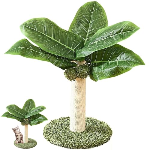 Kratzbaum Für Katzen, 45 cm, Kratzbaum Für Kätzchen, Niedlicher Kratzturm, Interaktives Katzenspielzeug Für Kleine Katzen von Dinntty