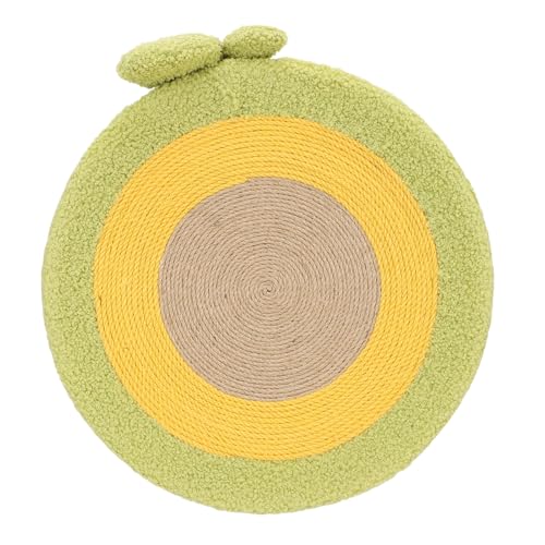 Katzenkratzbett in Avocadoform, Sisalmaterial, Ergonomisches Design, Fördert die Gesundheit, Krallenschleifen der Katze, Schützt Möbel, Katzenkratzer, Kratzunterlage, Kratzbaum, von Dioche