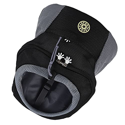 Katzenrucksackträger, Hunderucksack, Haustierrucksack, Reisetasche mit Reißverschluss-Design, Katzenrucksack für Haustierkommunikation und Interaktion (Black) von Dioche