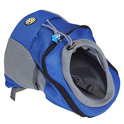 Katzenrucksackträger, Hunderucksack, Haustierrucksack, Reisetasche mit Reißverschluss-Design, Katzenrucksack für Haustierkommunikation und Interaktion (Blue) von Dioche