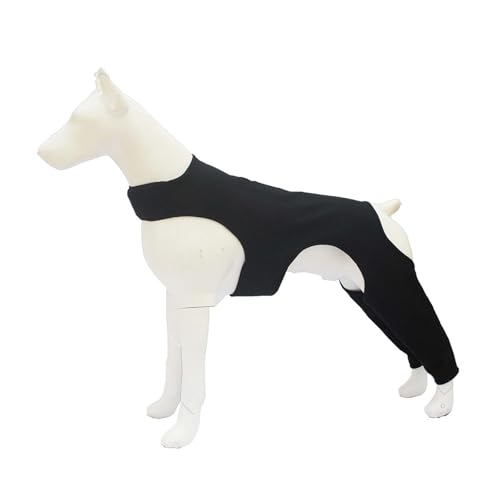 Haustier-Leggings für Hinterbeine, mit bequemen Ärmeln, gegen Lecken, Hunde-Leggings, Ellenbogen-Bandage von Diogeynu