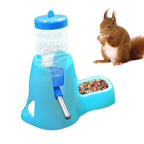 Hamster Wasserspender, Futterspender Wassernapf für Hamster, Anti Fall Stabiler Futterspender für Tiergeschäft, Maus, Rennmäuse, Hamster, kleine Haustiere von Dirfuny