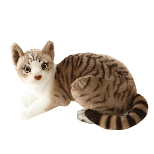 Plüschkatze Stofftier, 24 cm von Dirfuny