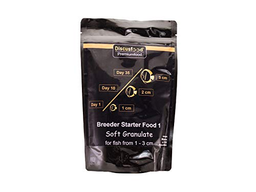 Breeder Starter Food I Softgranulate, Hauptfutter für junge Discus-Fische von 1cm bis 3cm, Aufzuchtfutter für Fisch-Babys, Alleinfutter für Jungfische, Fisch-Zucht , Fischfutter von Discusfood