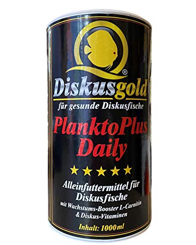 Diskusgold Planktoplus Daily Softgranulat 1000 ml / 650g Dose - Diskusgranulat - Diskus Soft Granulat - Futter von Diskusgold