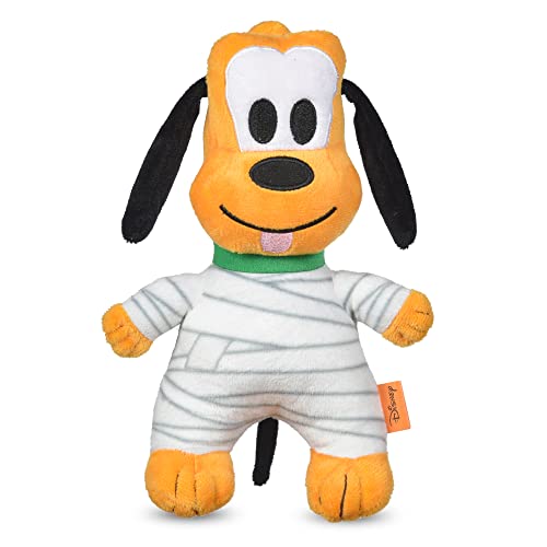 Disney 22,9 cm Halloween Plüsch Pluto Spielzeug für Hunde | Pluto Plüsch Hundespielzeug | Haustier Disney Spielzeug für alle Hunde, Offizielles Lizenzprodukt von Disney für Haustiere von Disney