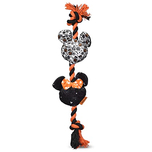 Disney for Pets Disney Mickey and Friends Halloween Tangled Fun Rope Toy for Dogs | Mickey Mouse Dog Toy | Disney Toys for All Dogs, Official Dog Toy Product of von Disney