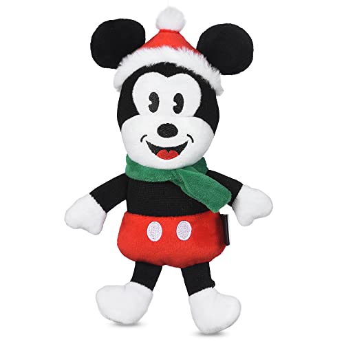 Disney for Pets 22,9 cm Urlaub Plüsch Mickey Mouse Quietschspielzeug für Hunde | Mickey Mouse Plüsch Hundespielzeug | Urlaub Disney Spielzeug für Hunde, Offizielles Produkt von Disney für Haustiere von Disney for Pets
