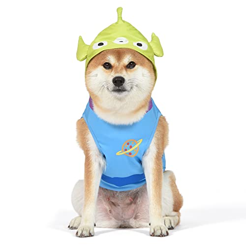 Disney for Pets Halloween Toy Story Aliens Kostüm für Hunde - klein - | Kleine Halloween-Kostüme für Hunde, offiziell Lizenziertes Disney Hund Halloween Kostüm für Haustiere, Blau (FF22911) von Disney