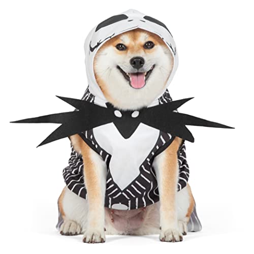 Disney for Pets Halloween Nightmare Before Christmas Jack Skellington Kostüm – Größe L | Halloween-Kostüme für Hunde, offiziell Lizenziertes Disney-Hunde-Halloween-Kostüm von Disney