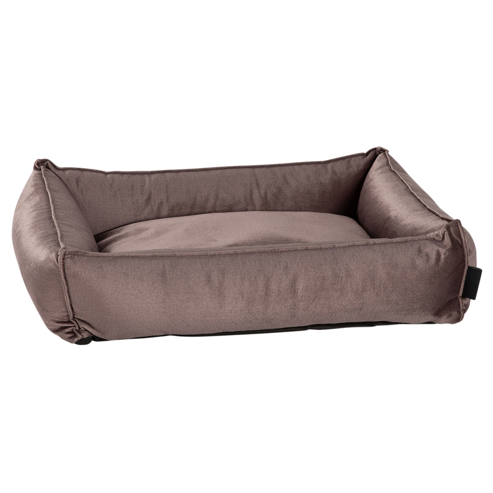 District 70 Hundebett Shimmer taupe, Gr. S, Außenmaße: ca. 60 x 44 cm von District70