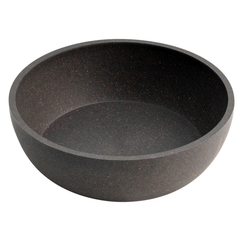 District 70 Hundenapf Bamboo dark grey, Gr. L, Durchmesser:  ca. 21 cm von District70