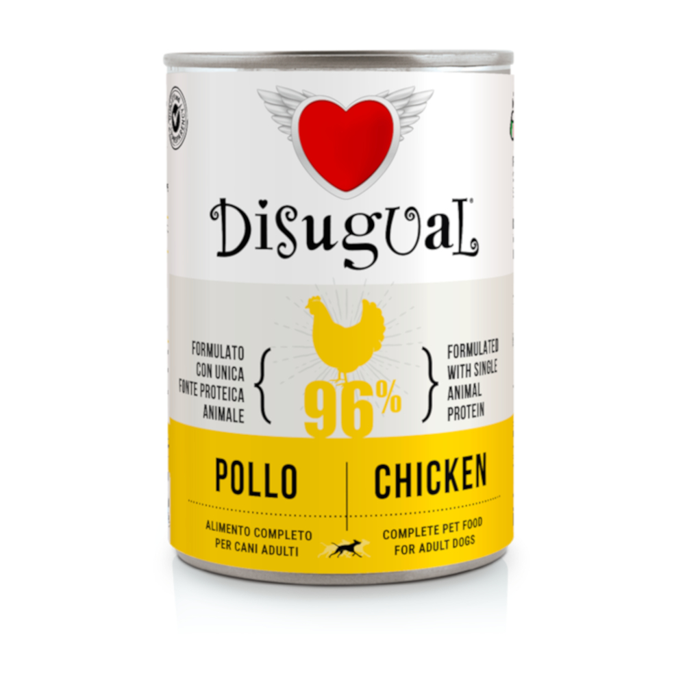 Disugual Adult 6 x 400 g - Huhn von Disugual