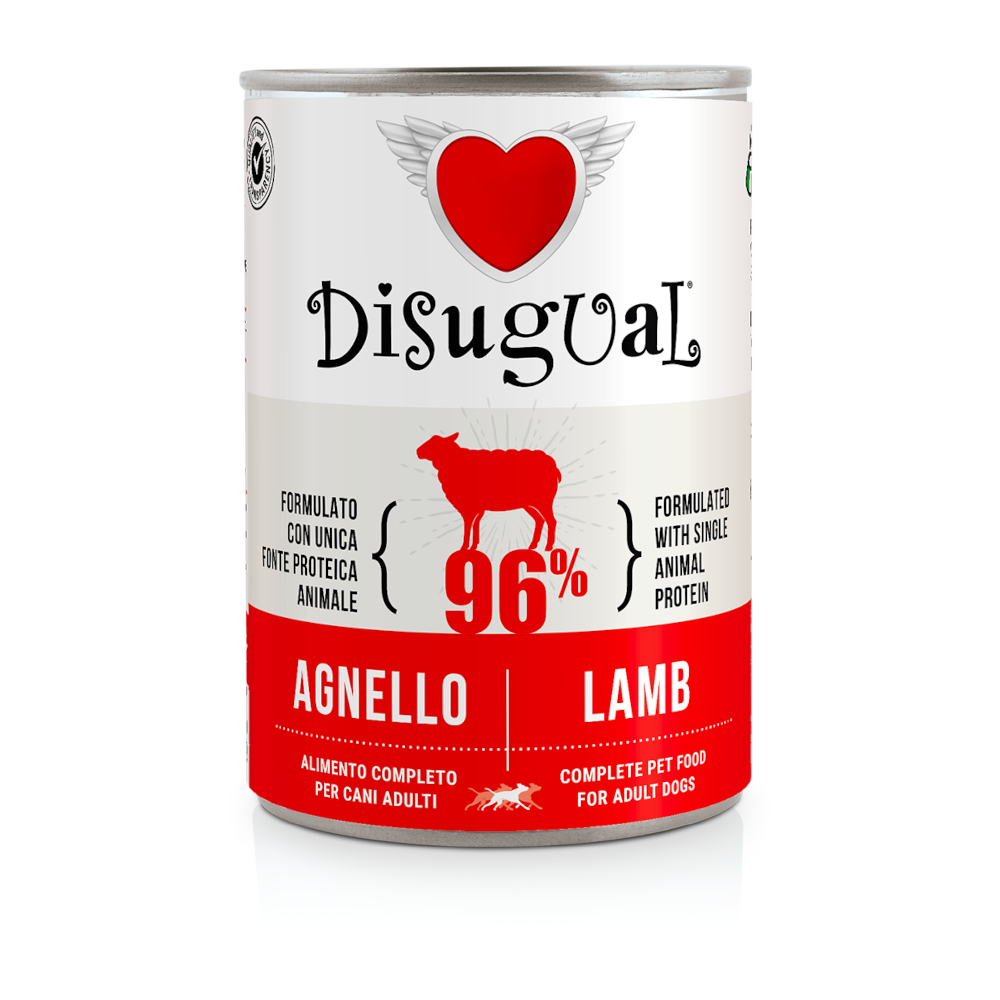 Disugual Adult 6 x 400 g - Lamm von Disugual