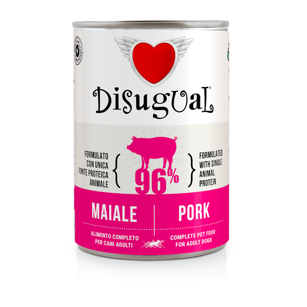 Disugual Adult 6 x 400 g - Schwein von Disugual