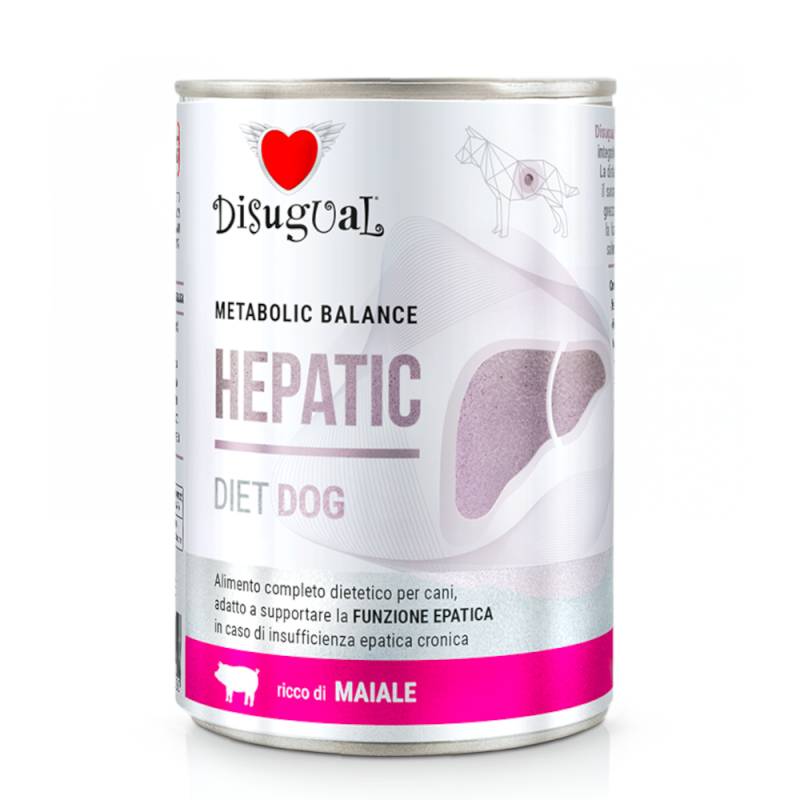 Disugual Metabolic Balance Hepatic Dog 6 x 400 g - Schwein von Disugual