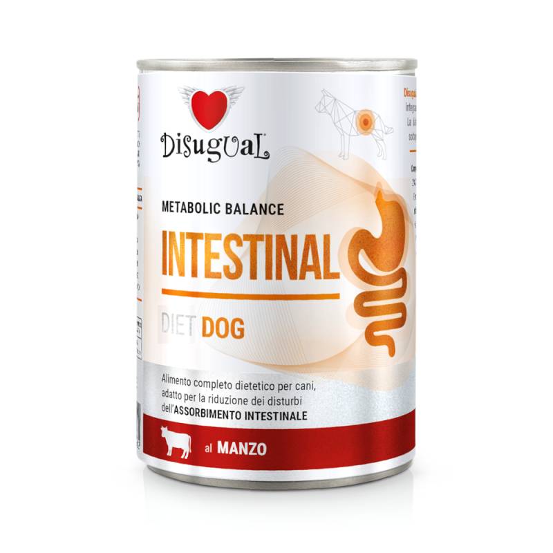 Disugual Metabolic Balance Intestinal Dog 6 x 400 g - Rind von Disugual