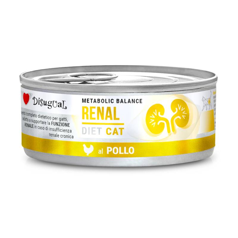 Disugual Metabolic Balance Renal Cat 12 x 85 g - Huhn von Disugual