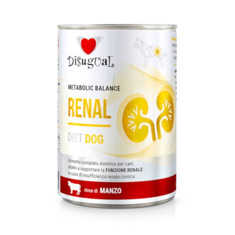 Disugual Metabolic Balance Renal Dog 6 x 400 g - Rind von Disugual